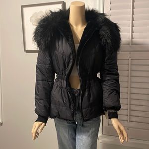 NWT Ramy Brook ‘Willy’ REVERSIBLE Faux Fur Jacket - XS